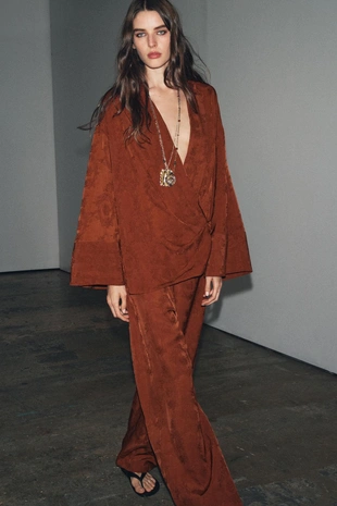 Жаккардовое кимоно — ZW COLLECTION- Заказать в России