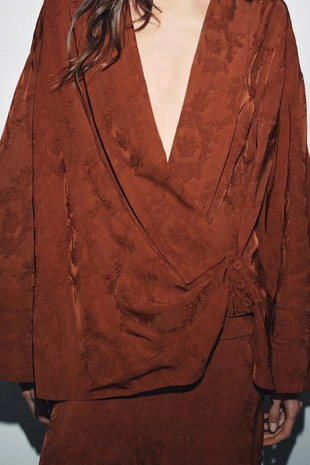 Жаккардовое кимоно — ZW COLLECTION- Заказать в России