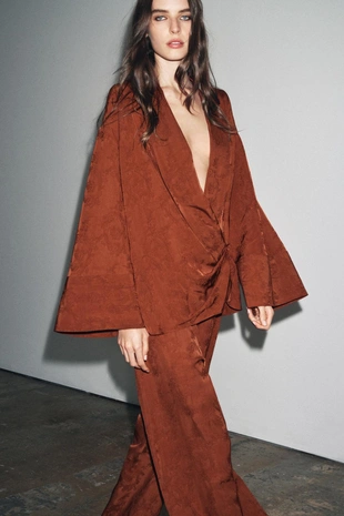 Жаккардовое кимоно — ZW COLLECTION- Заказать в России