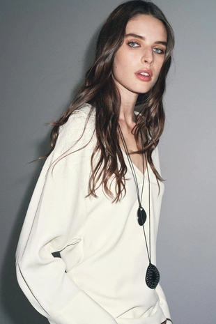 Рубашка с воротником поло — ZW COLLECTION- Заказать в России