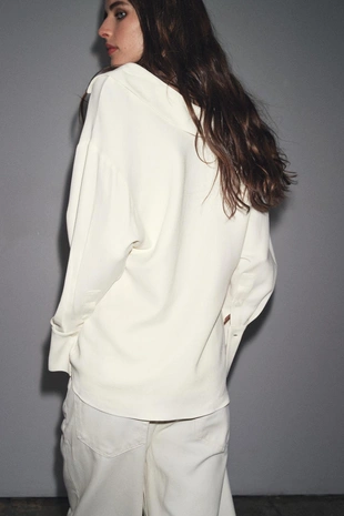 Рубашка с воротником поло — ZW COLLECTION- Заказать в России