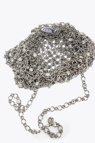 Мини ведерная сумка с бисером- Заказать в России