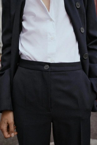 Брюки прямого кроя- Заказать в России