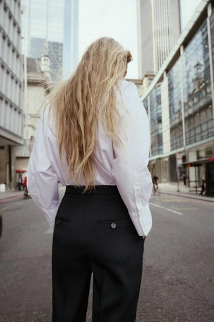 Брюки прямого кроя- Заказать в России