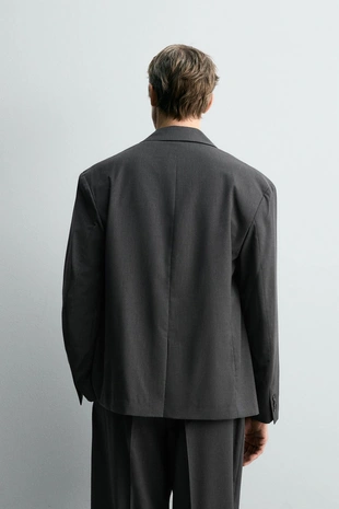 Двубортный костюмный блейзер- Заказать в России