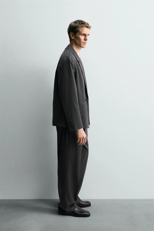 Двубортный костюмный блейзер- Заказать в России