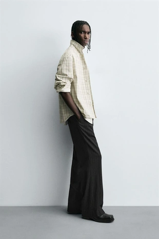 Куртка-рубашка в клетку- Заказать в России