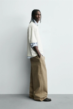 Футболка с контрастным принтом- Заказать в России