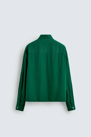 Рубашка с контрастной вышивкой- Заказать в России