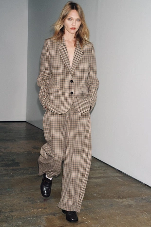 Брюки в клетку — ZW COLLECTION- Заказать в России