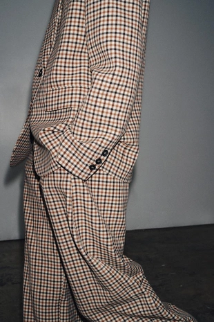 Брюки в клетку — ZW COLLECTION- Заказать в России