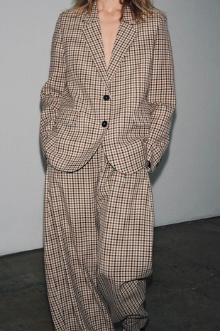 Брюки в клетку — ZW COLLECTION- Заказать в России