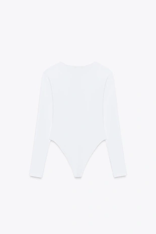Купить Zara Базовое боди из полиамида