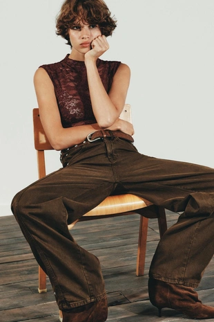 Кружевной топ- Заказать в России