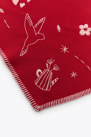 Макси-бандана с вышивкой- Заказать в России