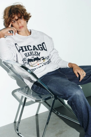 Толстовка с принтом «бетти буп©»- Заказать в России