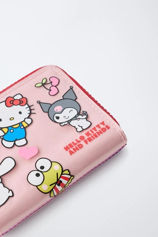 Pink | 1228/630/050 - Zara Кошелек HELLO KITTY и друзья © SANRIO
