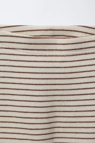 Комплект из боди и легинсов в полоску- Заказать в России