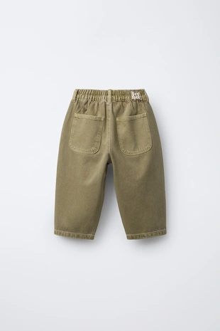 Брюки BAGGY из твила- Заказать в России