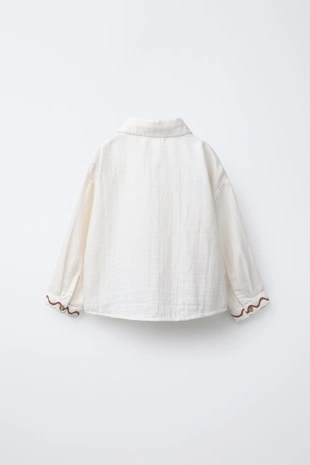 Рубашка с вышивкой- Заказать в России