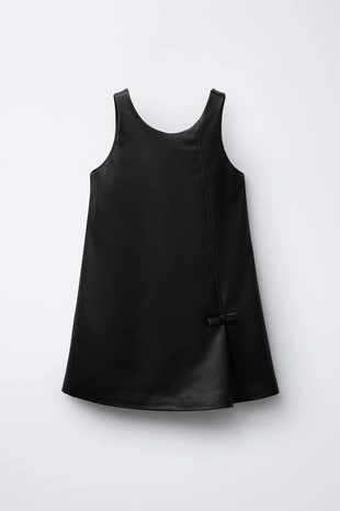 Сарафан под кожу с бантами- Заказать в России