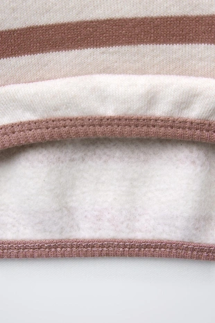 Комплект: толстовка в полоску и леггинсы в рубчик SOFT- Заказать в России