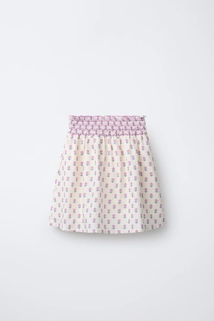 Юбка с цветочным принтом- Заказать в России