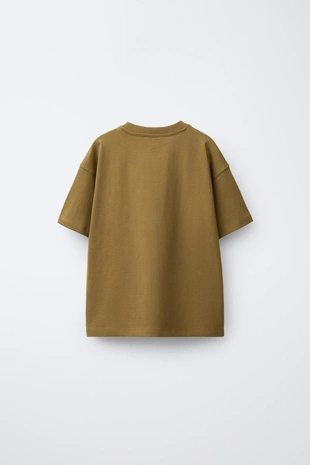 Купить Zara Футболка с круглым вырезом средней плотности