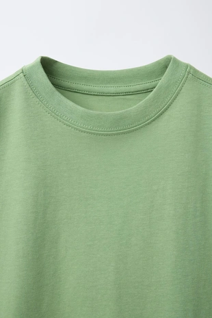 Lawn | 1887/749/535 - Zara Однотонная футболка MEDIUM WEIGHT