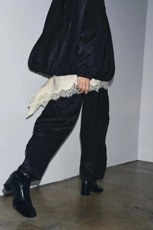 Брюки из струящейся ткани — ZW COLLECTION- Заказать в России