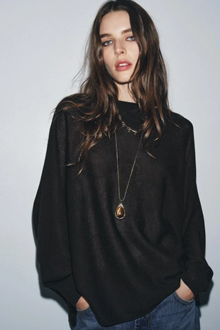 Однотонный джемпер- Заказать в России