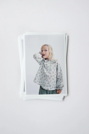 Блуза с цветочным принтом- Заказать в России