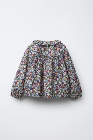 Купить Zara Блузка с цветочным принтом