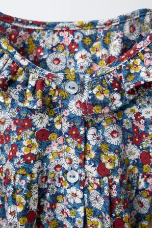 Multicoloured | 6514/476/330 - Zara Блузка с цветочным принтом