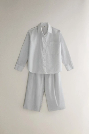 Рубашка из поплина- Заказать в России