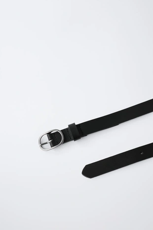 Купить Zara Кожаный ремень с пряжкой