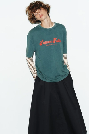 Юбка миди в складку- Заказать в России