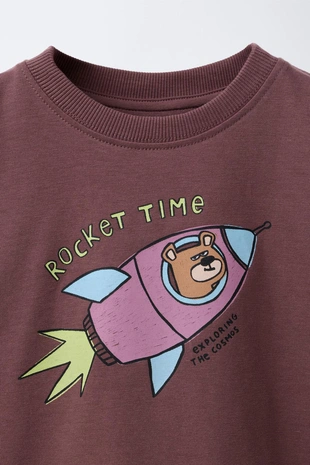 Футболка с анималистическим принтом- Заказать в России