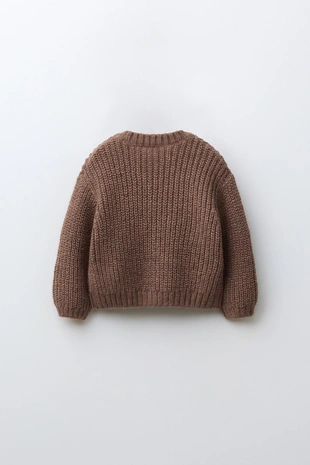 Свитер с цветочным узором- Заказать в России