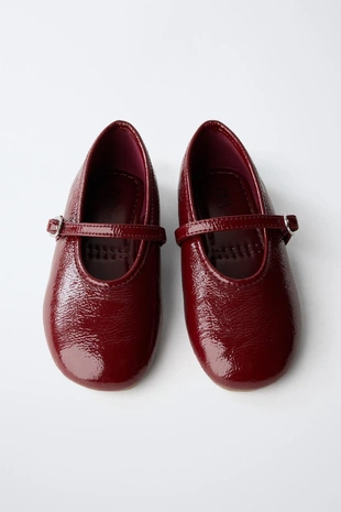 Лакированные балетки- Заказать в России