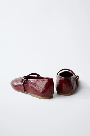 Лакированные балетки- Заказать в России