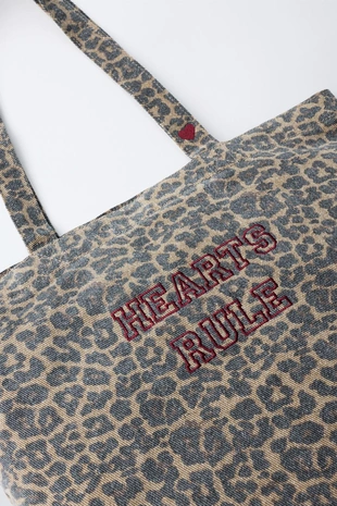 Сумка-шопер с анималистическим принтом- Заказать в России