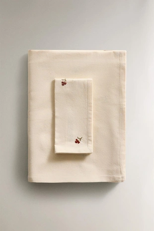 Вышитый хлопковый скатерть- Заказать в России