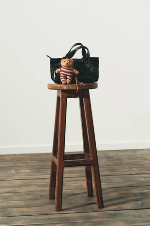 Брелок-подвеска в виде медвежонка в полоску- Заказать в России