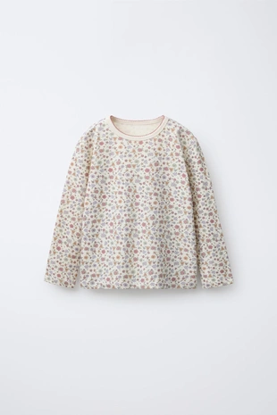 Купить Zara 2–6 лет/ пижама с цветочным принтом