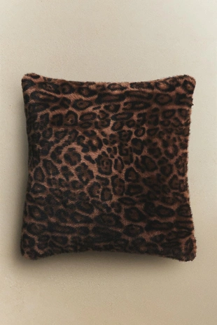 Чехол из искусственного меха с животным принтом- Заказать в России