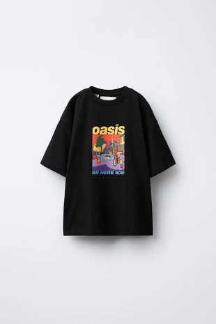 Футболка с принтом OASIS ®- Заказать в России
