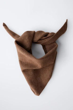 Вязаная косынка