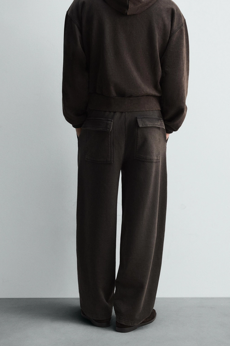 Брюки-джоггеры с карманами