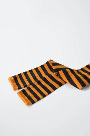 Полосатые легинсы- Заказать в России